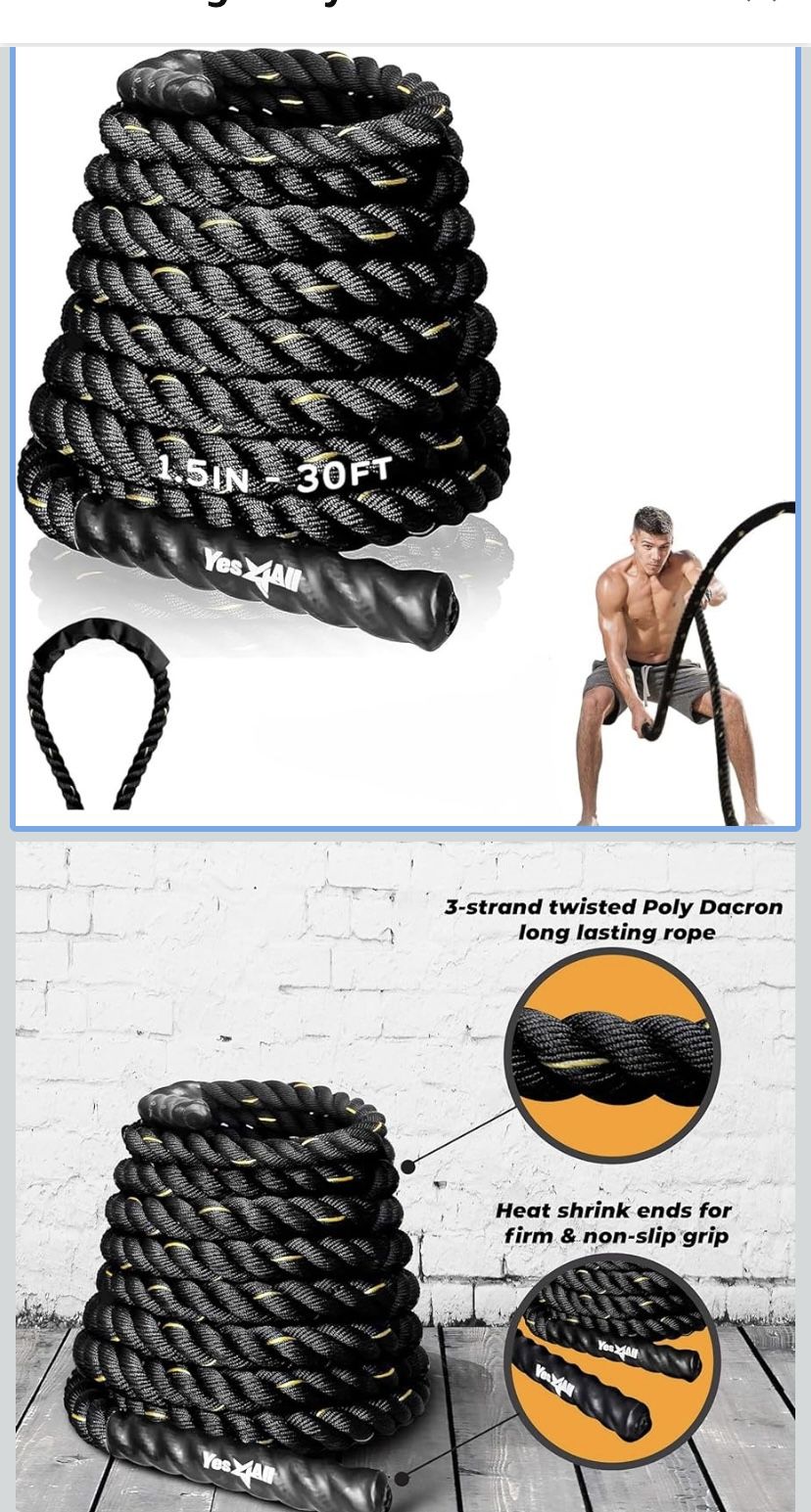 Battle Rope 30-feet