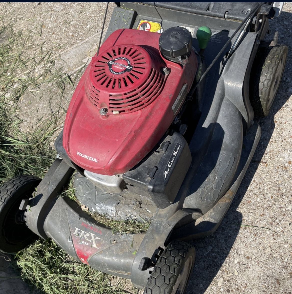 Honda Mowers 217 HRX