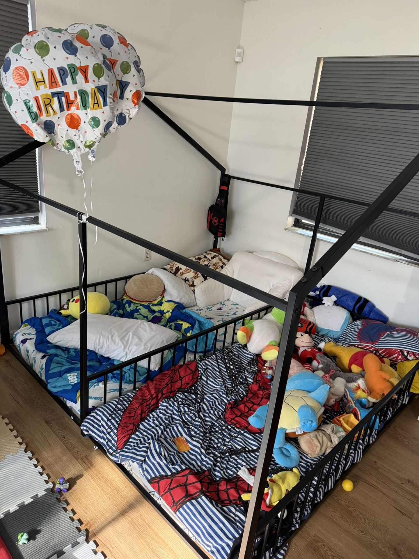 Double Twin Bed Side By Side