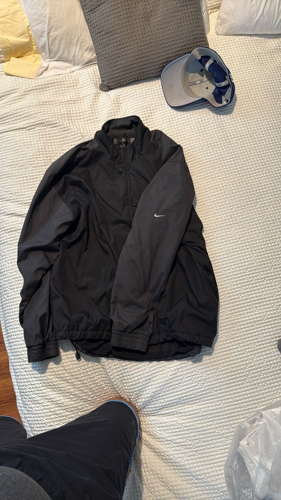 Nike Golf Black Jacket/Windbreaker Large