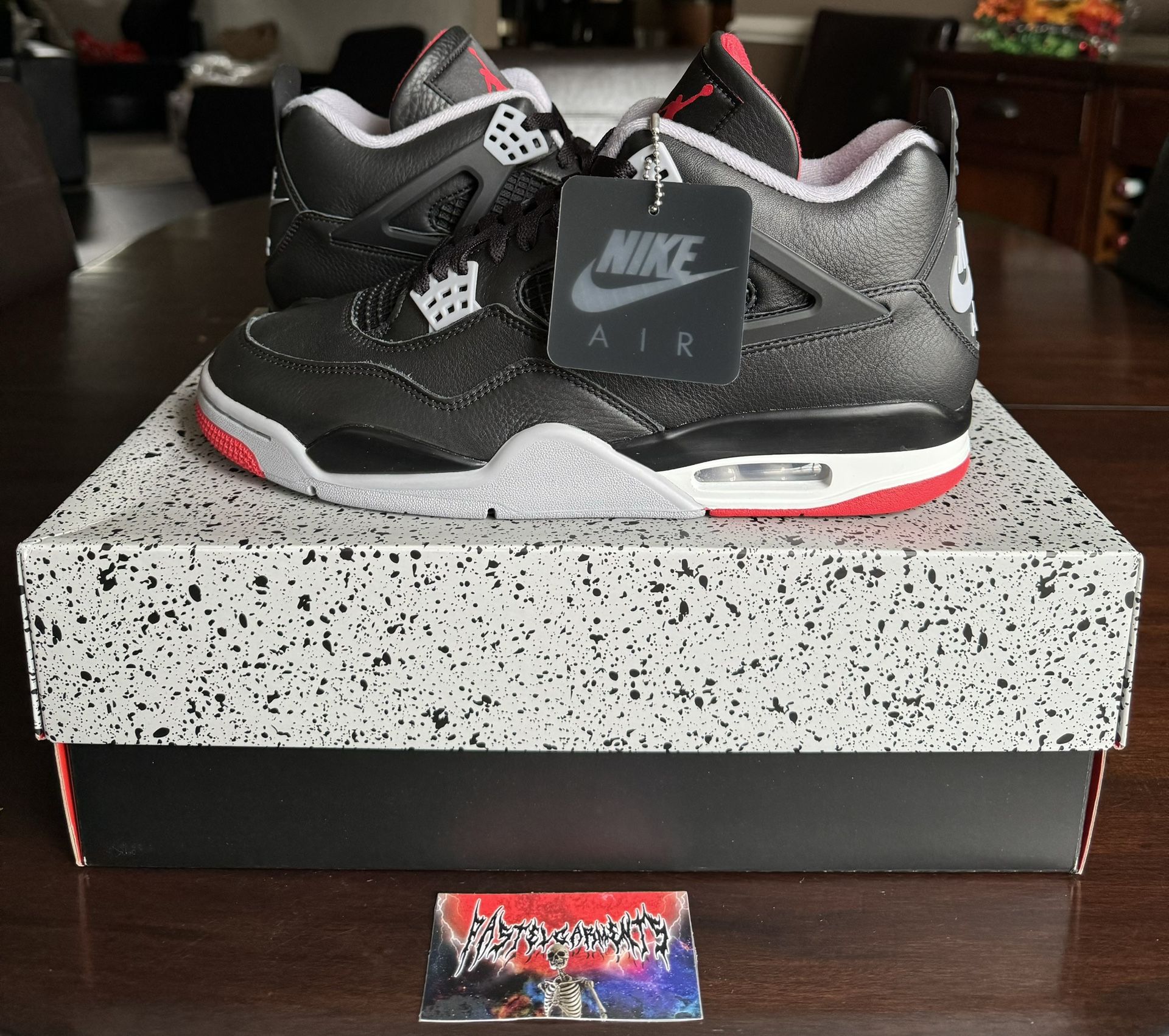 Jordan 4 Retro Bred Reimagined NEW Size 12 & 8