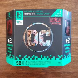 DC Unlock The Multiverse Chapter 1 Hro Hybrid NFT Trading Cards MEGA BOX - The Batman Limited Movie Edition