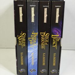 Legacy Of The Drow By R.A. Salvatore (4-Softcover Book Box Set) Collectors USED