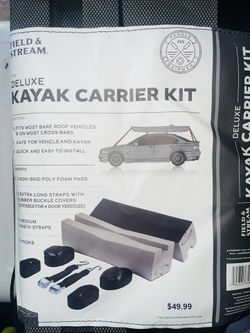 Kayak Carrier Kit For Cars With Out A Roof Rack