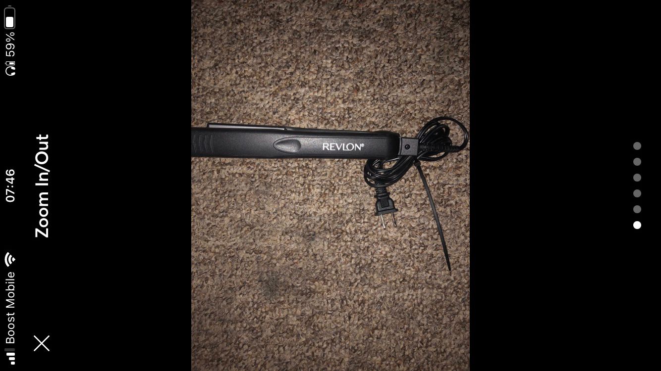 Brand New One Inch Flat Iron By Revlon