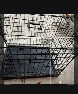 Dog Cage Medium-24.8L X 18.4W. X 19.6H