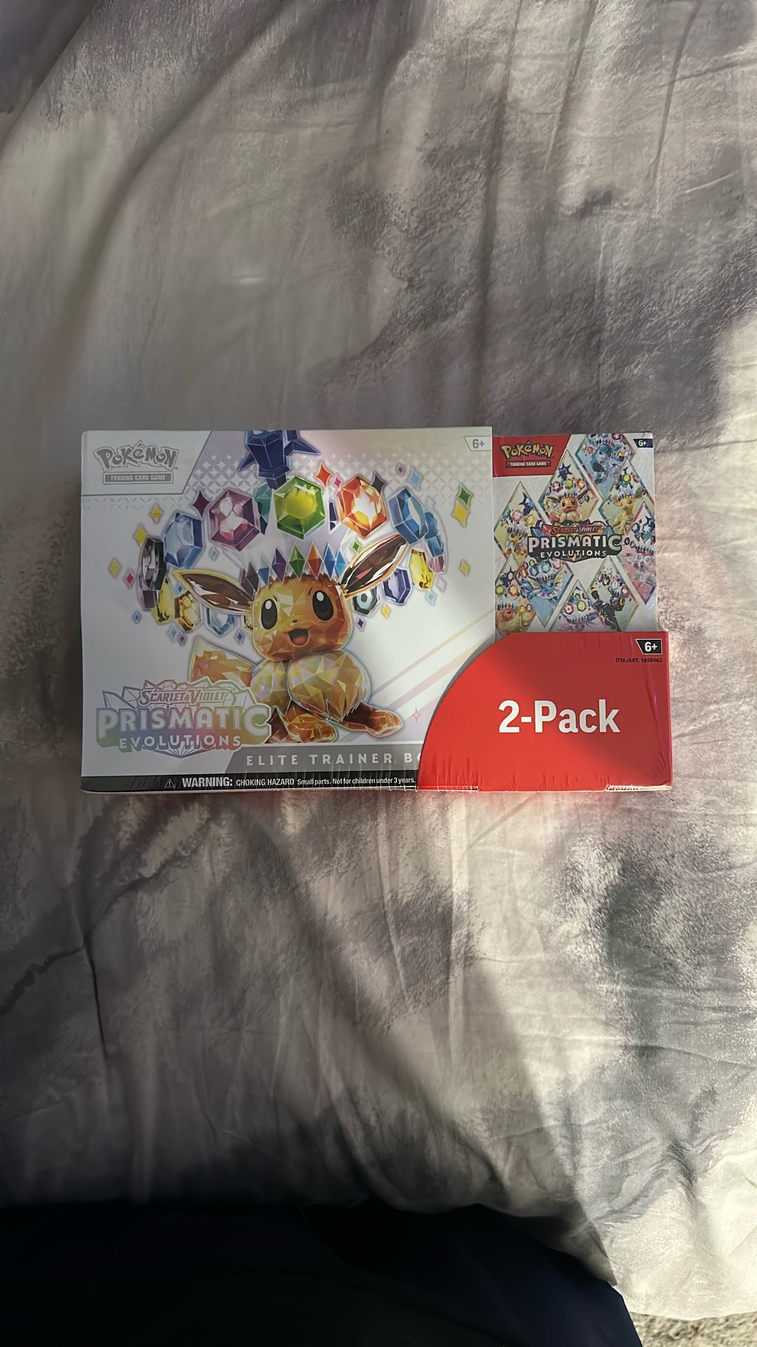 Costco Pokemon Prismatic Evolutions 2-Pack Trainer Box and Booster Bundle