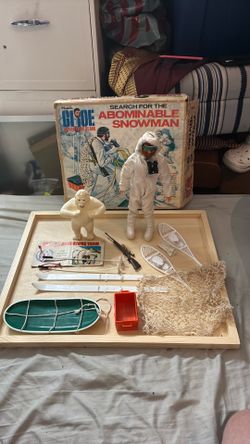 1964 Gi Joe search for the abominable snowman w/box