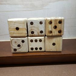 Easy Go Giant Wooden Dice Game 