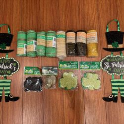 St. Patrick’s Day Crafting Supplies