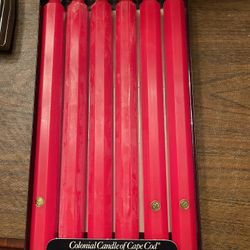 Box Of 6 Candles - Colonial Candles Of Cape Cod
