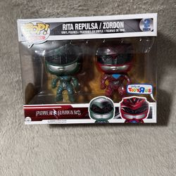 Power Rangers Rita Repulsa And Cordon Funko Pop