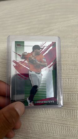 Jose altuve rare topps finest #209 card