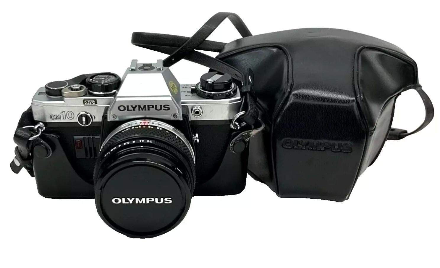Olympus Mb# OM10 Manual Camera With 50m Lens + Case - UNTESTED
