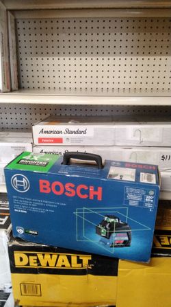 BOSCH 360° THREE - PLANE LEVELING & ALIGNMENT - LINE LASER