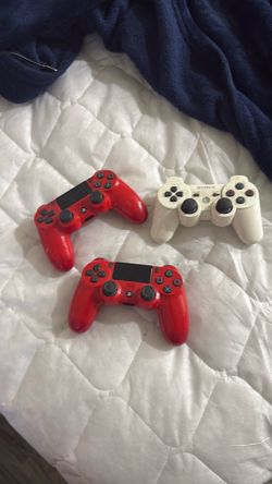 Play station controllers