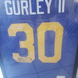 Todd Gurley Signed Jersey 