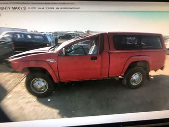 1988-1994 Mitsubishi Mighty Max 4x4 5 Spd 