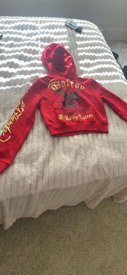 Red ED Hardy Tracksuit