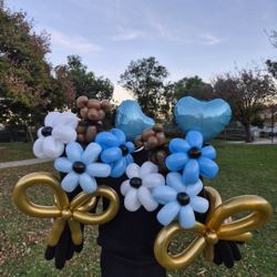 Balloon Flower bouquet