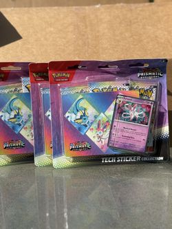 Pokémon Prismatic Evolutions Sticker Collections Sylveon