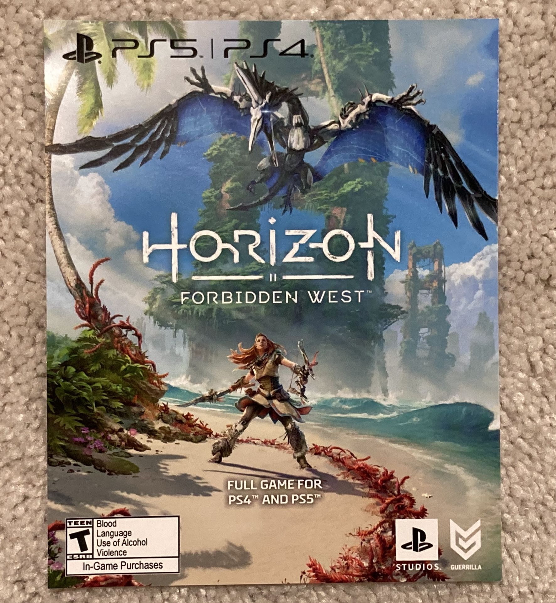 Horizon Forbidden West Action Ps4 And Ps5 Game Open World RPG