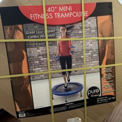 40” mini fitness trampoline