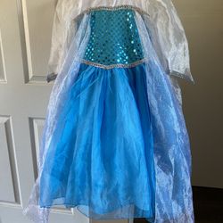 Elsa Frozen Dress Size 6