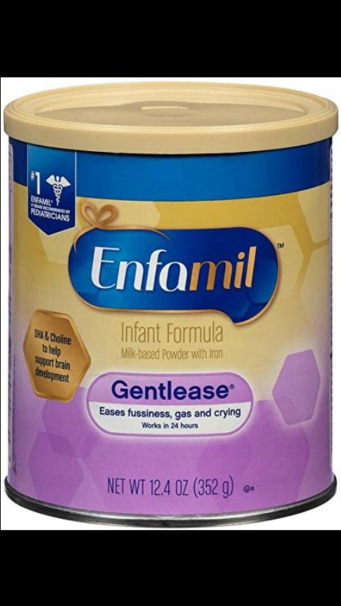 Enfamil gentlease 9 cans