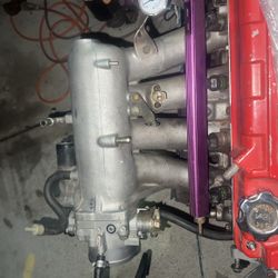 Honda Oem B18C5 Dohc Vtec Acura Integra Type R Usdm Intake Manifold Ref #: 008  Manifold, In. Part Number: 17100-P73-A00 