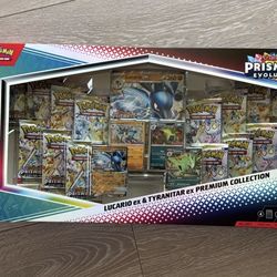 Lucario Tyranitar Collection Pokemon Prismatic