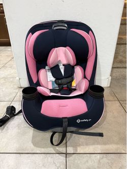 Safety 1st Grow and Go All-in-One Convertible Car Seat, Rear Facing, 5-40 lbs, Forward Facing (30–65 lbs), High Back Booster Seat 40-100 pounds, Viney