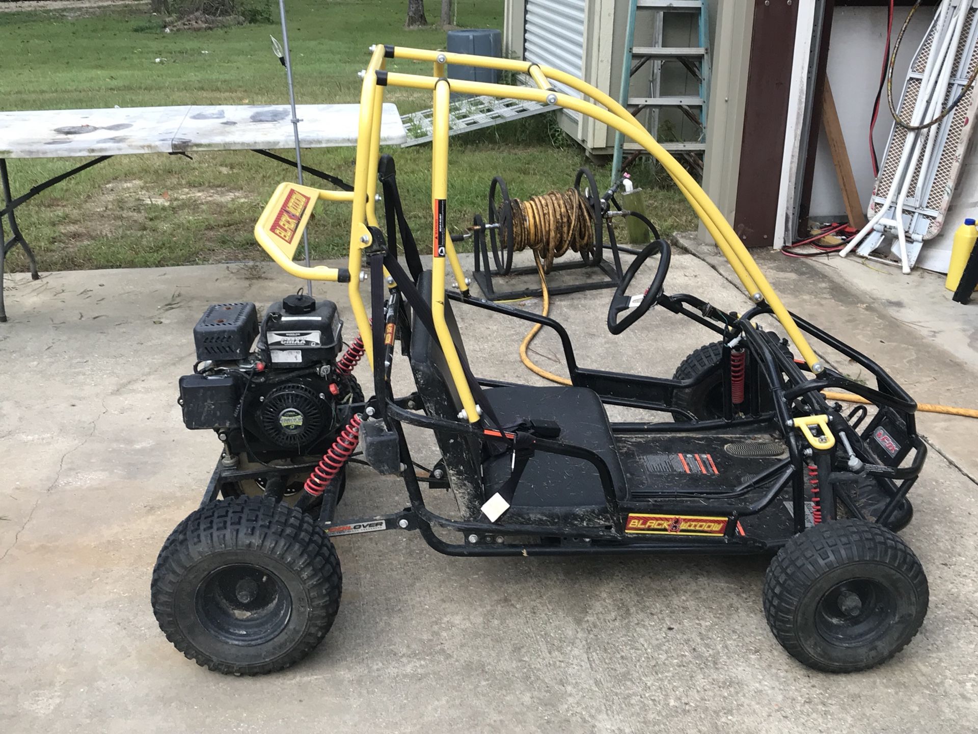 Go kart- Black Widow 136cc