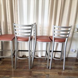 AC Furniture Commercial Grade 30” barstools (Set Of 4).