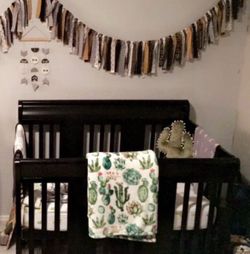 3 in 1 crib, toddler bed, full size bed
