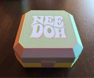 NeeDoh Teenie Fuzz Ball 3-pack Case/Doughnuts case