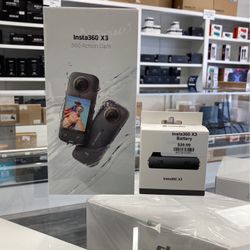 Insta360 X3 Action Camera w/ Battery 