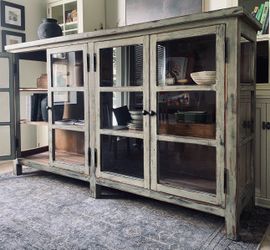 Huge Potato Barn Cabinet