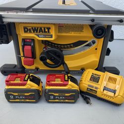 Flexvolt Table Saw Dewalt