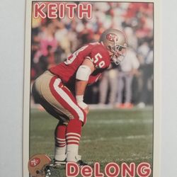 Keith Delong Sports Card Collectable 