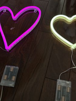 17 L.E.D. Hearts Decor