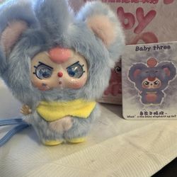 Baby Three Mini Hug Series Blind Box Confirmed Figure Toy Gift Hot Plush Pendant