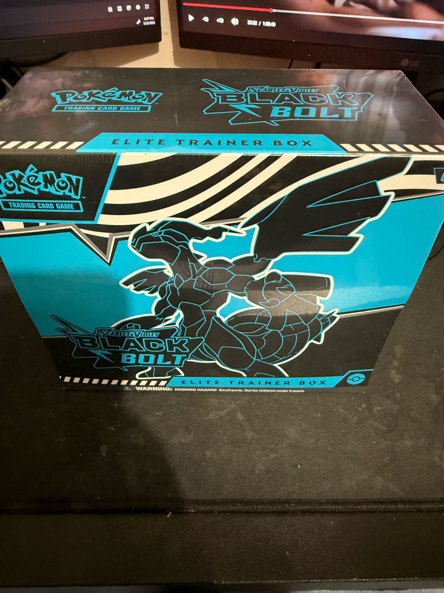 Pokémon TCG Scarlet & Violet Black Bolt Elite Trainer Box ETB Factory Sealed New