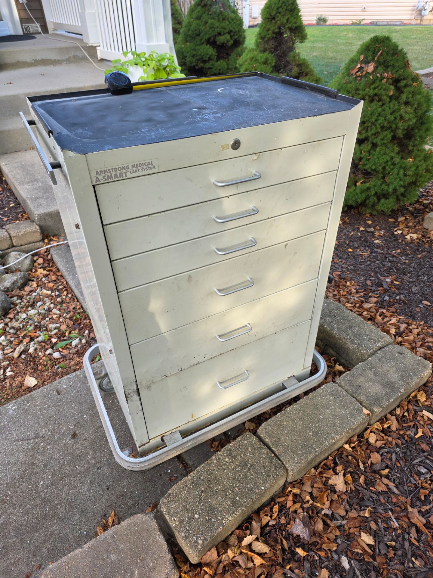 Heavy duty 6 drawers toolbox