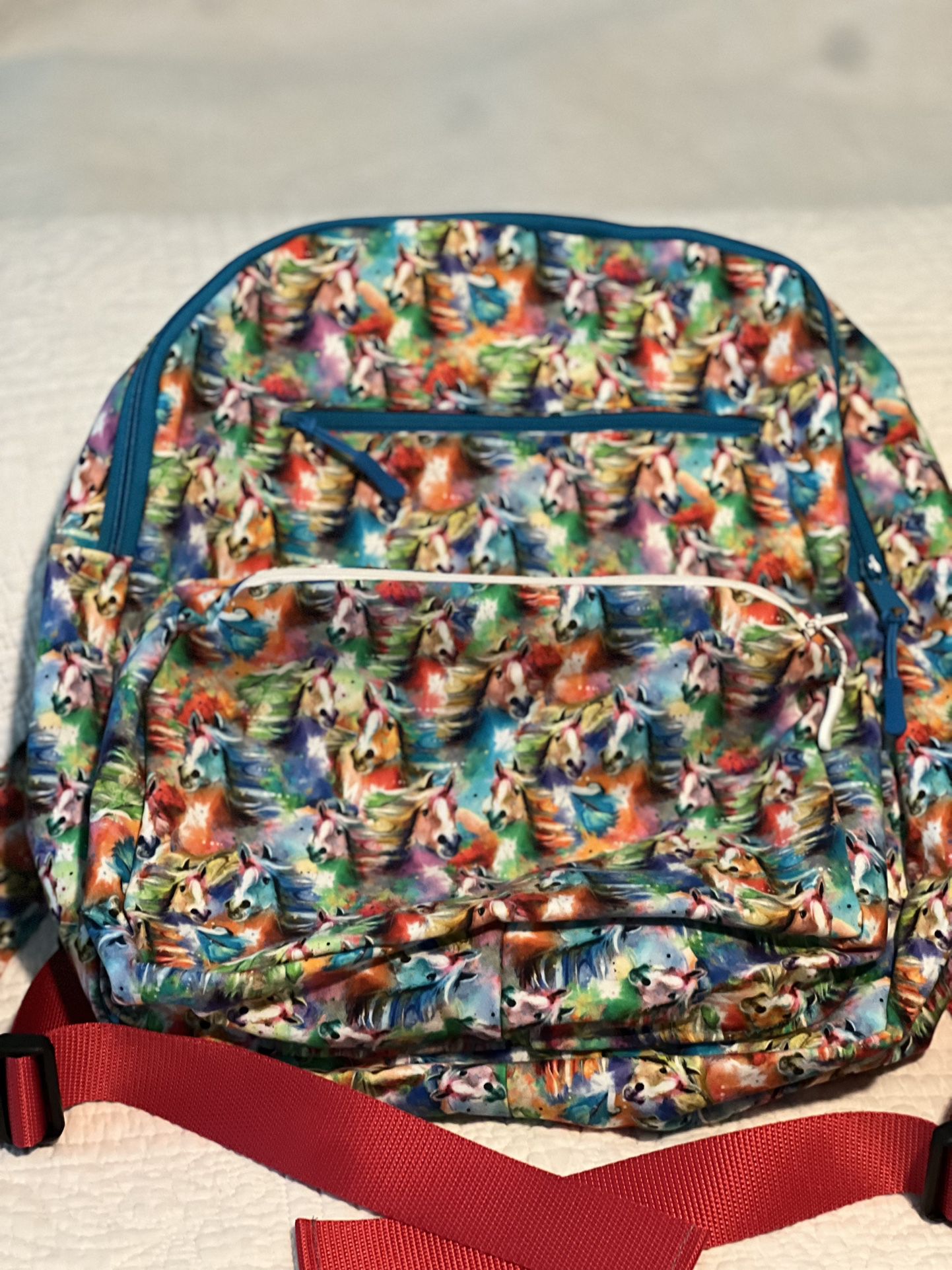 Horse Theme Backpack
