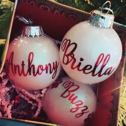 Custom Ornaments