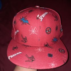 New Era 9fifty X Marvel Spider-Man Peter Parker Scatter Adjustable Snapback