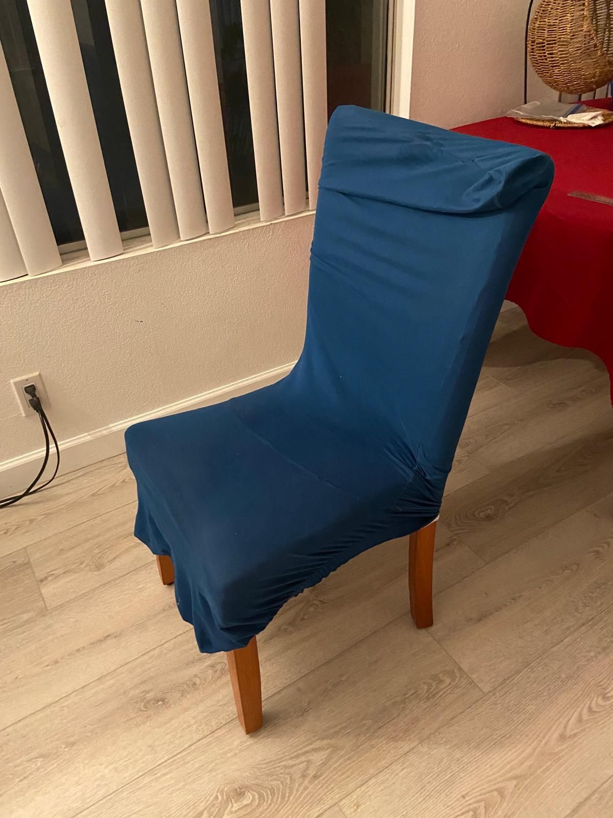 Two Chairs With Covers