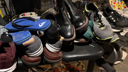 Bunch of random shoes just take them