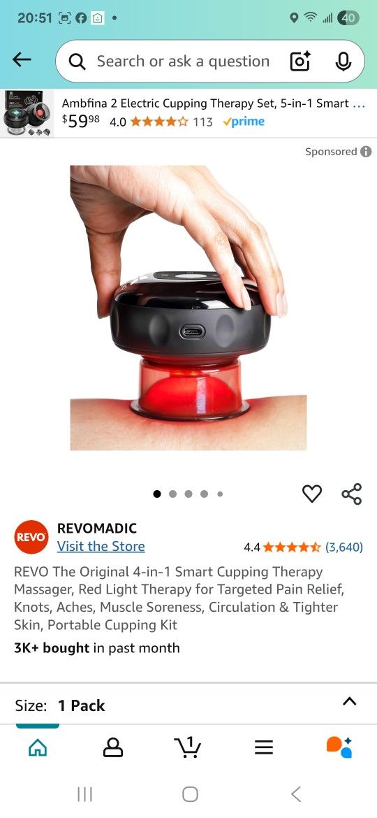 X3 Smart Cupping Therapy Massager,